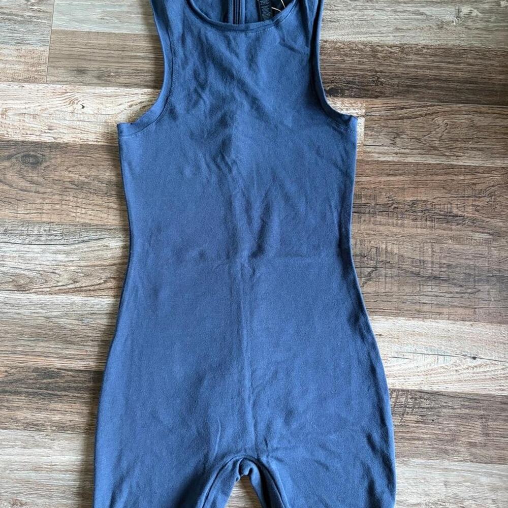 Skims cotton jersey onesie in